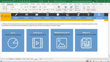 Load image into Gallery viewer, Planilha de Controle de Cartão de Crédito em Dashboard