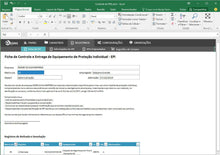 Load image into Gallery viewer, Planilha para Controle de Estoque de EPI e Emissão de Ficha de EPI