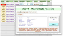 Load image into Gallery viewer, efsarMF - Movimentação Financeira