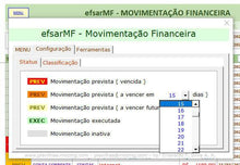 Load image into Gallery viewer, efsarMF - Movimentação Financeira