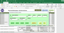 Load image into Gallery viewer, Planilha Dízimo MAPA Financeiro