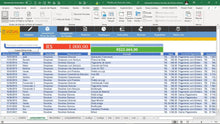 Load image into Gallery viewer, Planilha de Fluxo de Caixa em Dashboard