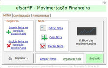 Load image into Gallery viewer, efsarMF - Movimentação Financeira