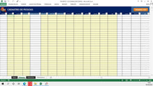 Load image into Gallery viewer, Planilha Gerenciamento ou Planejamento Financeiro Fluxo de Caixa Empresarial ou Pessoal