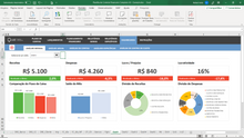 Load image into Gallery viewer, Planilha de Controle Financeiro Completo em Excel 4.0