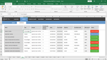 Load image into Gallery viewer, Planilha de Metas e Objetivos SMART em Excel 4.0