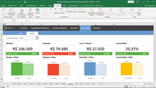 Load image into Gallery viewer, Planilha de Planejamento Financeiro Empresarial em Excel 4.0