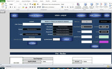 Load image into Gallery viewer, Planilha de Controle de Estoque com Geração de Recibos em Excel