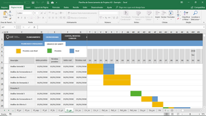 Pacote com 5 Planilhas e Apostila: Gerenciamento de Projetos