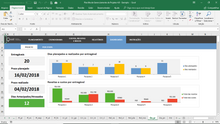 Load image into Gallery viewer, Planilha de Gerenciamento de Projetos em Excel 4.0
