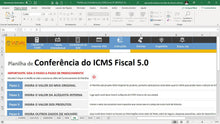 Load image into Gallery viewer, Planilha de Conferência do ICMS-ST Fiscal em Excel 5.0
