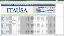 Load image into Gallery viewer, Planilha Controle Ações e Fundos Imobiliários v2.031
