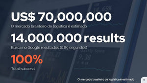 Apresentação Logística Enxuta em PowerPoint