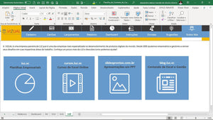 Planilha de Controle de Cartão de Crédito em Dashboard