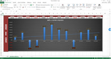 Load image into Gallery viewer, Planilha de DRE Editável em Excel
