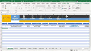 Planilha de Cálculo de Fretes Transportadora em Excel