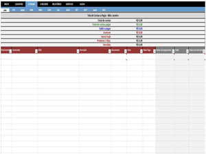 Planilha de Contas a Pagar e Receber Empresarial - Versão 6.0