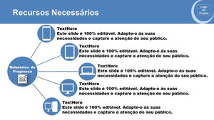 Apresentação para Desenvolvimento de Projetos em PowerPoint