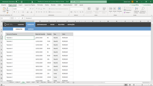 Planilha de Controle de Consultas Médicas em Excel 4.0