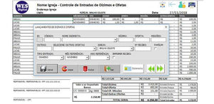 Planilha de Controle de Dízimos e Ofertas em Excel