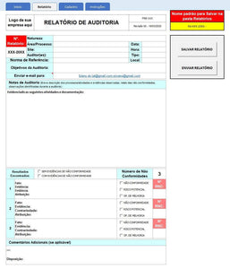 Pacote de Planilhas de Gestão da Qualidade