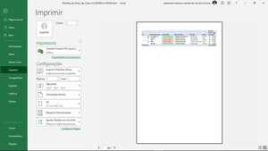 Planilha de Fluxo de Caixa em Dashboard