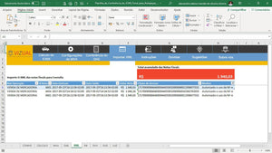 Planilha de Conferência do ICMS-ST Fiscal para Autopeças em Excel 5.0