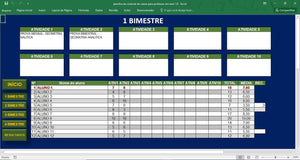 Planilha de Controle de Classe para Professor em Excel 1.0