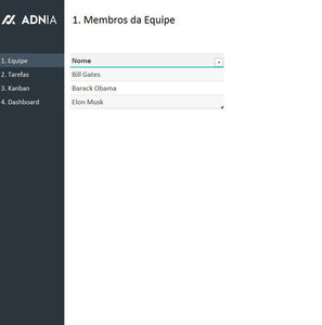 Planilha Kanban Excel Automatizada