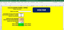 Load image into Gallery viewer, Planilha Seis Sigma (DMAIC) em Excel
