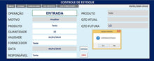 Load image into Gallery viewer, Planilha Fluxo de Caixa e Controle de Estoque 1.0
