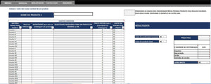 Ferramenta de Precificação Geral e Ponto de Equilíbrio em Excel