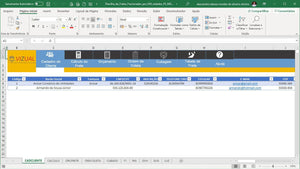 Planilha de Cálculo para Fretes Fracionados Por KM Rodado em Excel 5.0