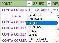 efsarMF - Movimentação Financeira