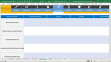 Load image into Gallery viewer, Planilha de Controle Completo de Avaliação de Desempenho em Dashboard

