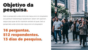 Apresentação de Pesquisa de Mercado em Powerpoint