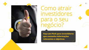 Apresentação Pitch PPT Startup