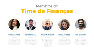 Apresentação de Times em Powerpoint - Team Work