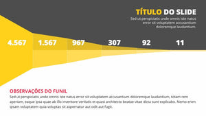 Apresentação de Funil de Vendas TPL em Powerpoint