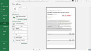 Planilha Avaliação de Desempenho por Competências em Dashboard