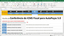 Load image into Gallery viewer, Planilha de Conferência do ICMS-ST Fiscal para Autopeças em Excel 5.0
