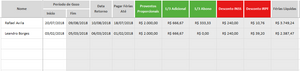 Planilha de Controle de Férias em Excel 4.0