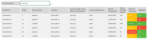 Planilha de Controle de Arquivo Morto em Excel 4.0