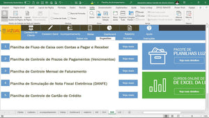 Planilha de Acompanhamento de Vendas e Clientes em Dashboard