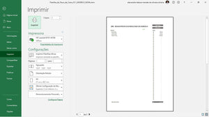 Planilha de Fluxo de Caixa em Dashboard