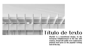 Apresentação de Arquitetura em Powerpoint