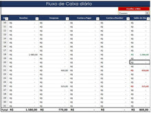Load image into Gallery viewer, Planilha de Fluxo de Caixa - Inovação Planilhas - Versão 3.0
