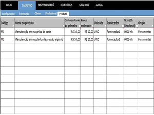 Controle de estoque para obras e Construção Civil em geral - 6.0