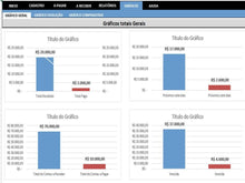 Load image into Gallery viewer, Planilha de Contas a Pagar e Receber Empresarial - Versão 6.0
