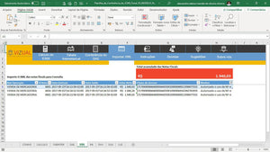 Planilha de Conferência do ICMS-ST Fiscal em Excel 5.0